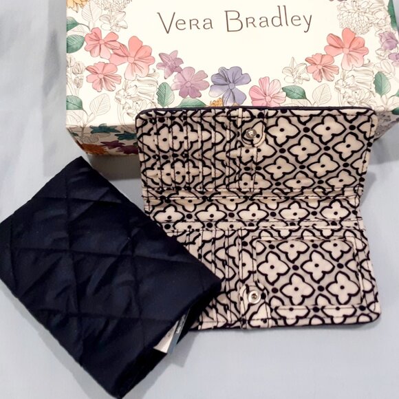 Set of Vera Bradley Double Eye Case & Essential Wallet - Picture 2 of 5